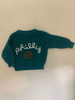 Infant Philadelphia Eagles Philly knit sweater